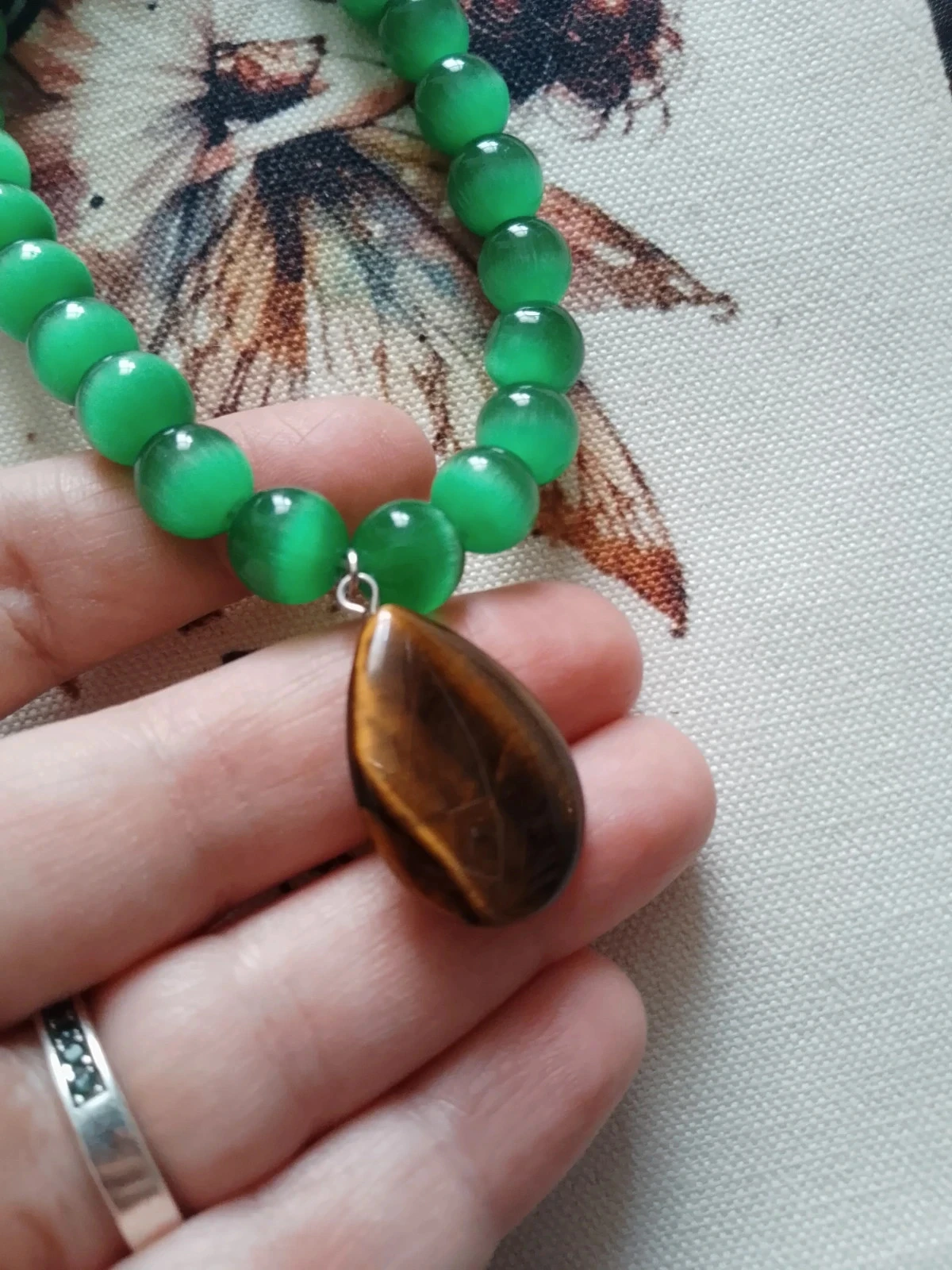 Collar de piedras naturales semipreciosas – photo 4